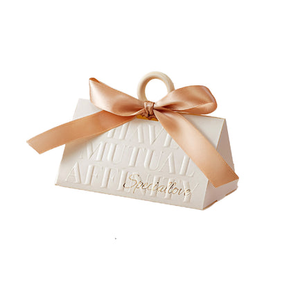 5PCS Portable Luxury Wedding Candy Gift Boxes Favour Packaging High-end Party