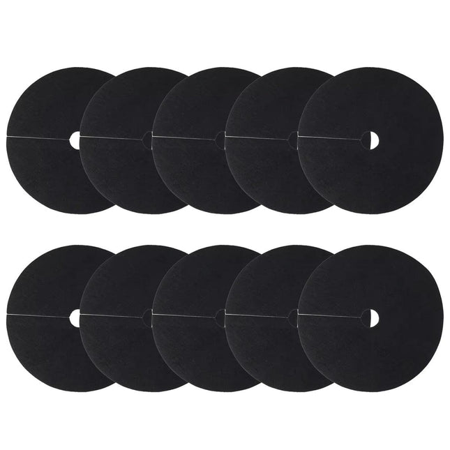 10PCS Weed Barrier Disc Mats 80CM Garden Grass Control Mat Ground Cover Mats