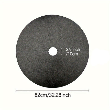 10PCS Weed Barrier Disc Mats 80CM Garden Grass Control Mat Ground Cover Mats