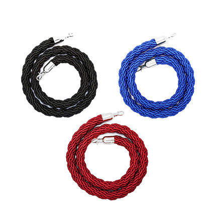 Barrier Warning Line 15M Welcome Pole Isolation Railing Guardrail Expandable