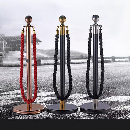 Barrier Warning Line 15M Welcome Pole Isolation Railing Guardrail Expandable