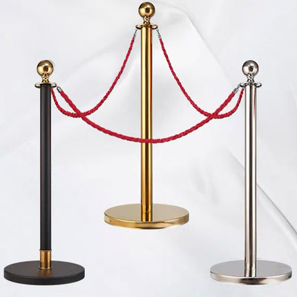 Barrier Warning Line 15M Welcome Pole Isolation Railing Guardrail Expandable