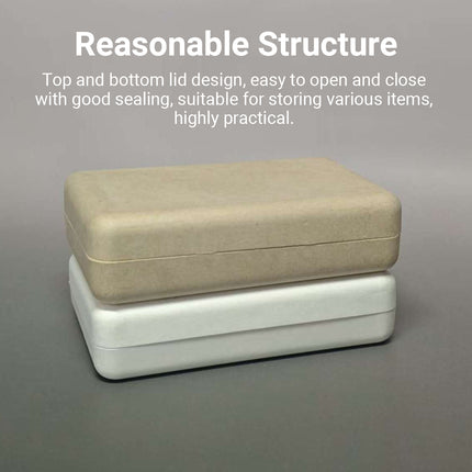 5PCS Jewelry Display Box Paper Plastic Jewelry Gift Box Packaging Protable
