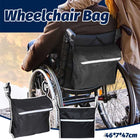 Wheelchair Back Bag Waterproof Wheel Chair Storage Pouch for Most Wheelchairs