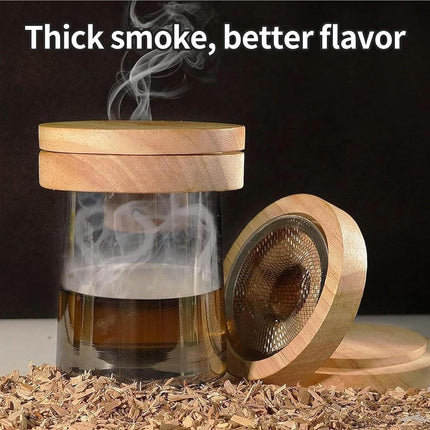 5 Flavors Wood Chips Whisky Smoked Set for Whiskey Cocktail Beer Smoking Use