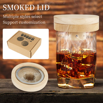 5 Flavors Wood Chips Whisky Smoked Set for Whiskey Cocktail Beer Smoking Use