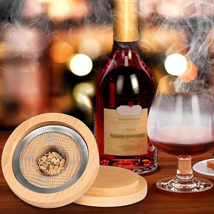 5 Flavors Wood Chips Whisky Smoked Set for Whiskey Cocktail Beer Smoking Use