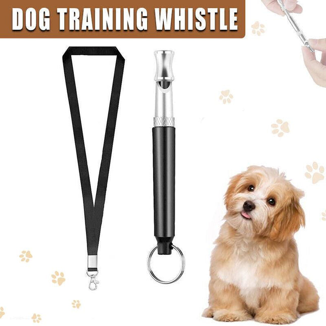 Dog Puppy Obedience Training Whistle Control Bark Stop Barking Deterrent To Pet - Aimall
