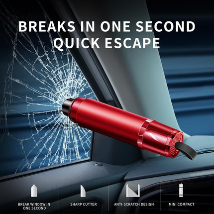 Multi Function Emergency Life Hammer For Vehicle Window Breaker Seatbelt Cutter