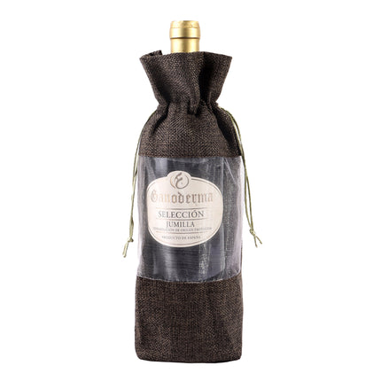 10PCS Wine Gift Bags with Clear Window Aesthetic for Wine Bottle Packaging Use