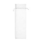 Organza Wine Bottle Gift Bags 30 Pack Drawstring Sheer Favour Pouches
