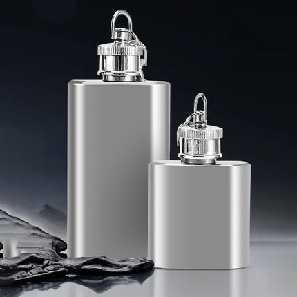 Mini Stainless Steel Hip Flask 1/2oz 3Pcs Portable Pocket Liquor Bottle Travel