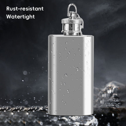 Mini Stainless Steel Hip Flask 1/2oz 3Pcs Portable Pocket Liquor Bottle Travel