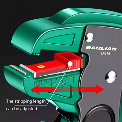Duck Bill Wire Stripper for Electrical Work DIY Cable Wire Handling Professional