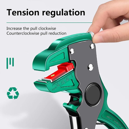Duck Bill Wire Stripper for Electrical Work DIY Cable Wire Handling Professional