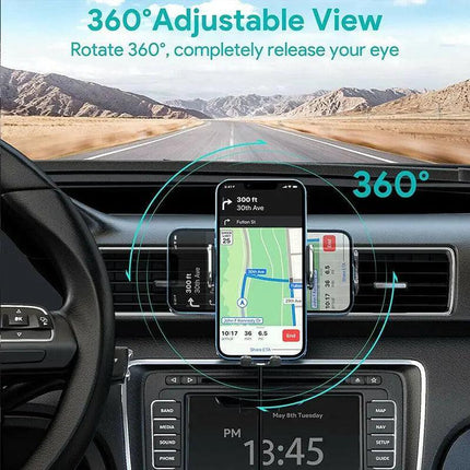 Wireless 15W Magnetic Car Mount Holder Charger For iPhone 13 12 Pro Max MagSafe - Aimall