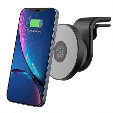 Wireless 15W Magnetic Car Mount Holder Charger For iPhone 13 12 Pro Max MagSafe - Aimall