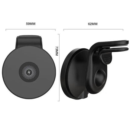 Wireless 15W Magnetic Car Mount Holder Charger For iPhone 13 12 Pro Max MagSafe - Aimall
