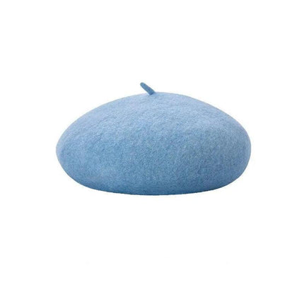 Women's Ladies Beanie Wool French Beret Newsboy Hat Cap Winter Warm Hats Girls - Aimall
