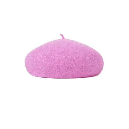 Women's Ladies Beanie Wool French Beret Newsboy Hat Cap Winter Warm Hats Girls - Aimall