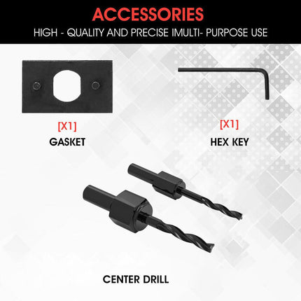 18X Hole Saw Drill Bit Kit Set Holesaw Wood Sheet Metal Timber Woodworking Tool