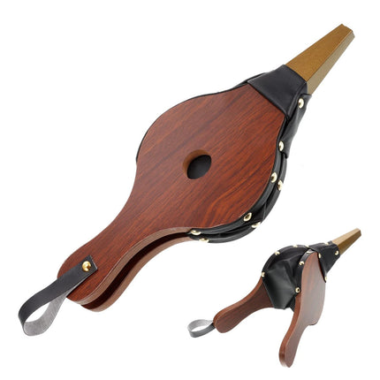 Wooden Fireplace Hand Bellows Manual Air Blower Fan Handle For Wood Stove Fire