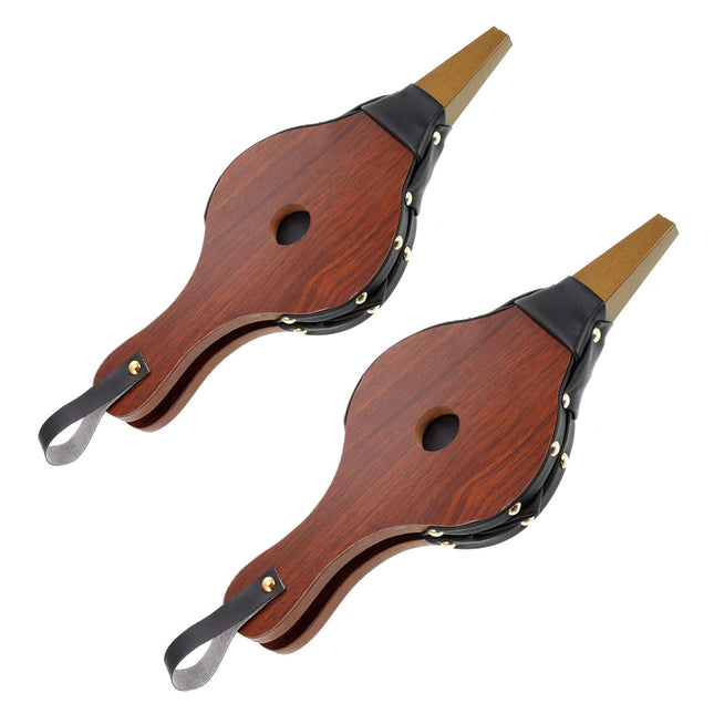 Wooden Fireplace Hand Bellows Manual Air Blower Fan Handle For Wood Stove Fire
