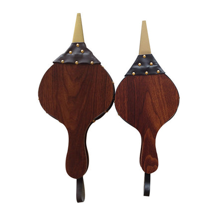 Wooden Fireplace Hand Bellows Manual Air Blower Fan Handle For Wood Stove Fire