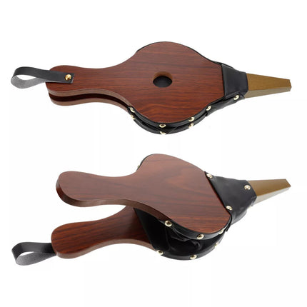 Wooden Fireplace Hand Bellows Manual Air Blower Fan Handle For Wood Stove Fire
