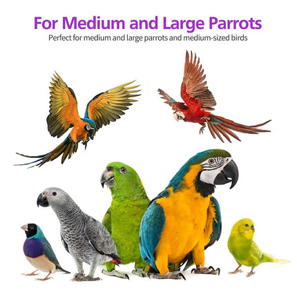 Multi Layer Parrot Beak Grinding Chew Toy For Small Medium Parrots Bird Supplies