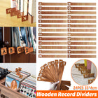Wood Alphabet Bookmark A-Z Divider Home Vinyl Record Organizer Decorative Tool