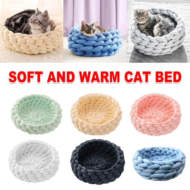 Washable Pet Litter Coarse Wool Dog Cat Litter Soft Comfortable Easy to Clean