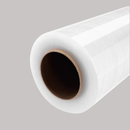 Stretch Film PE Winding Film Transparent 45CM Wide Logistics Wrapping Film