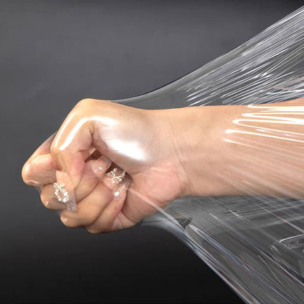 Stretch Film PE Winding Film Transparent 45CM Wide Logistics Wrapping Film