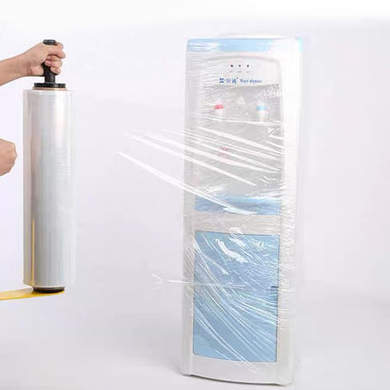 Stretch Film PE Winding Film Transparent 45CM Wide Logistics Wrapping Film