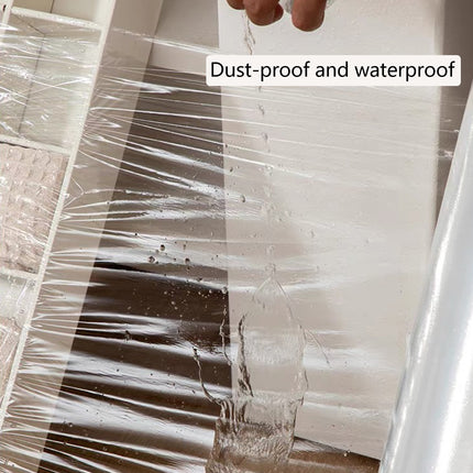 Stretch Film PE Winding Film Transparent 45CM Wide Logistics Wrapping Film