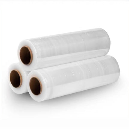 Stretch Film PE Winding Film Transparent 45CM Wide Logistics Wrapping Film