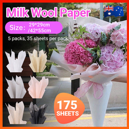 5Packs 6 Colours Tissue Gift Wrapping Paper 29Cm X 29Cm Packaging