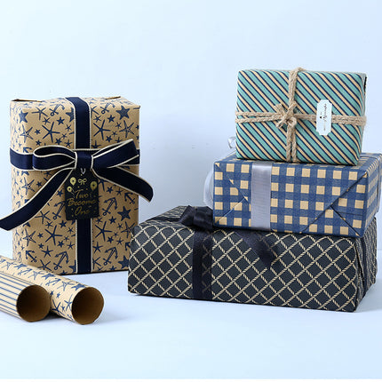 Wrapping Paper Gift Paper Thick Durable for Birthday Holiday Gift Decoration