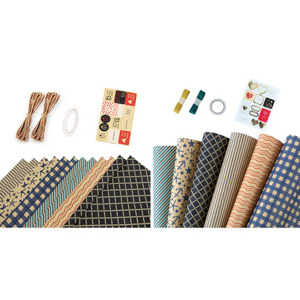 Wrapping Paper Gift Paper Thick Durable for Birthday Holiday Gift Decoration