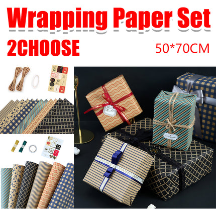Wrapping Paper Gift Paper Thick Durable for Birthday Holiday Gift Decoration