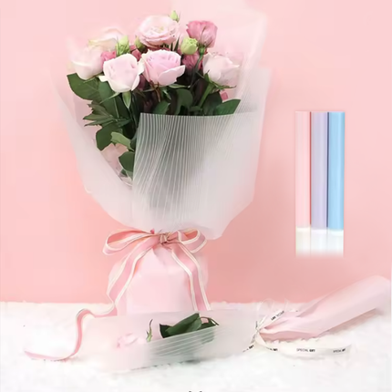 20pcs Waterproof Paper DIY Flower Bouquet Fresh Wrapping Paper Craft Decor Gift