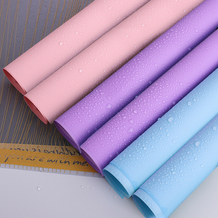 20pcs Waterproof Paper DIY Flower Bouquet Fresh Wrapping Paper Craft Decor Gift