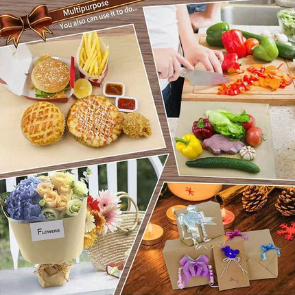 Food-Grade Meat Wrapping Paper Heat-Resistant Oil-Proof Moisture-Proof Durable