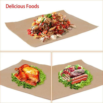 Food-Grade Meat Wrapping Paper Heat-Resistant Oil-Proof Moisture-Proof Durable