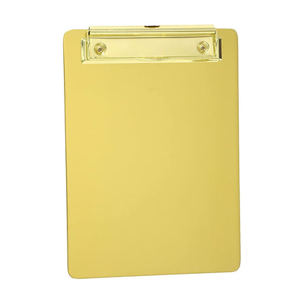 Stainless Steel Writing Board Durable with Clip Office School Home Note-Taking