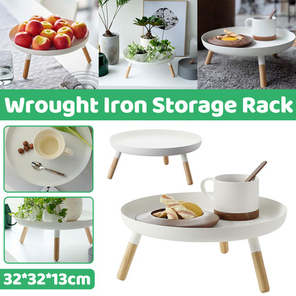 Wrought Iron Storage Rack for Kitchen Living Room Desktop Fruit Snack Storage