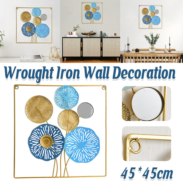 3D Wall Decor Hanging Ornament Geometric Design For Living Room Bar Decoration