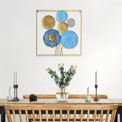 3D Wall Decor Hanging Ornament Geometric Design For Living Room Bar Decoration