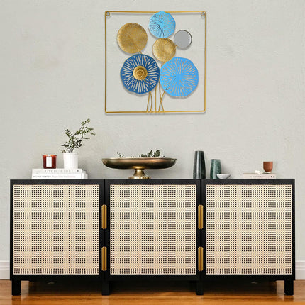 3D Wall Decor Hanging Ornament Geometric Design For Living Room Bar Decoration